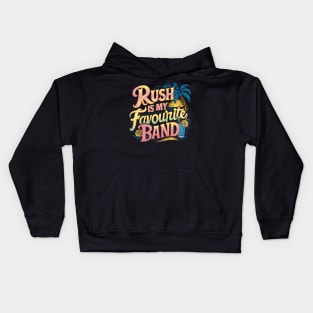 Rush Is My Favourite Band Kids Hoodie